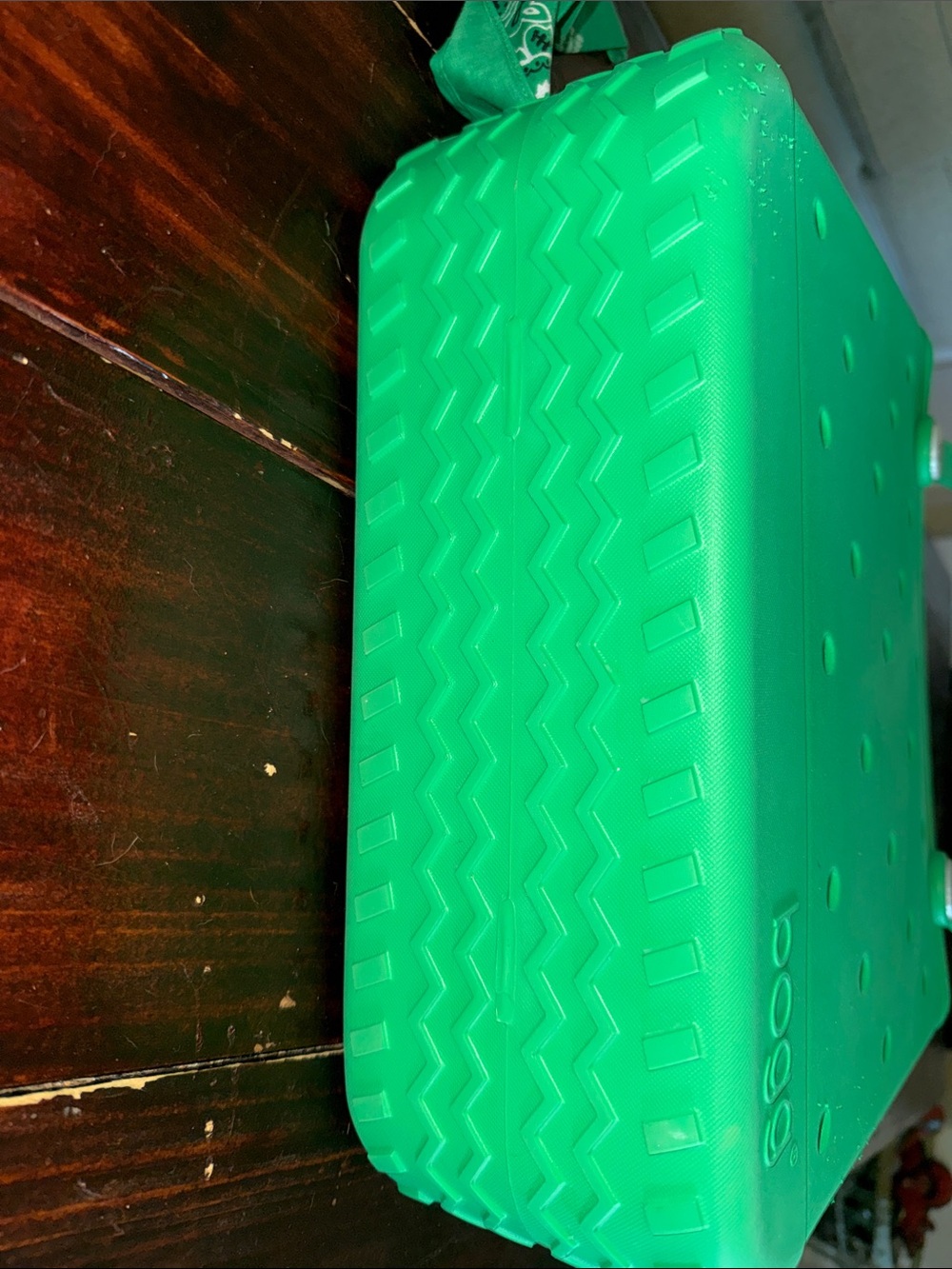 BOGG BAG Bright Green Perforated Tote - Picture 7 of 7